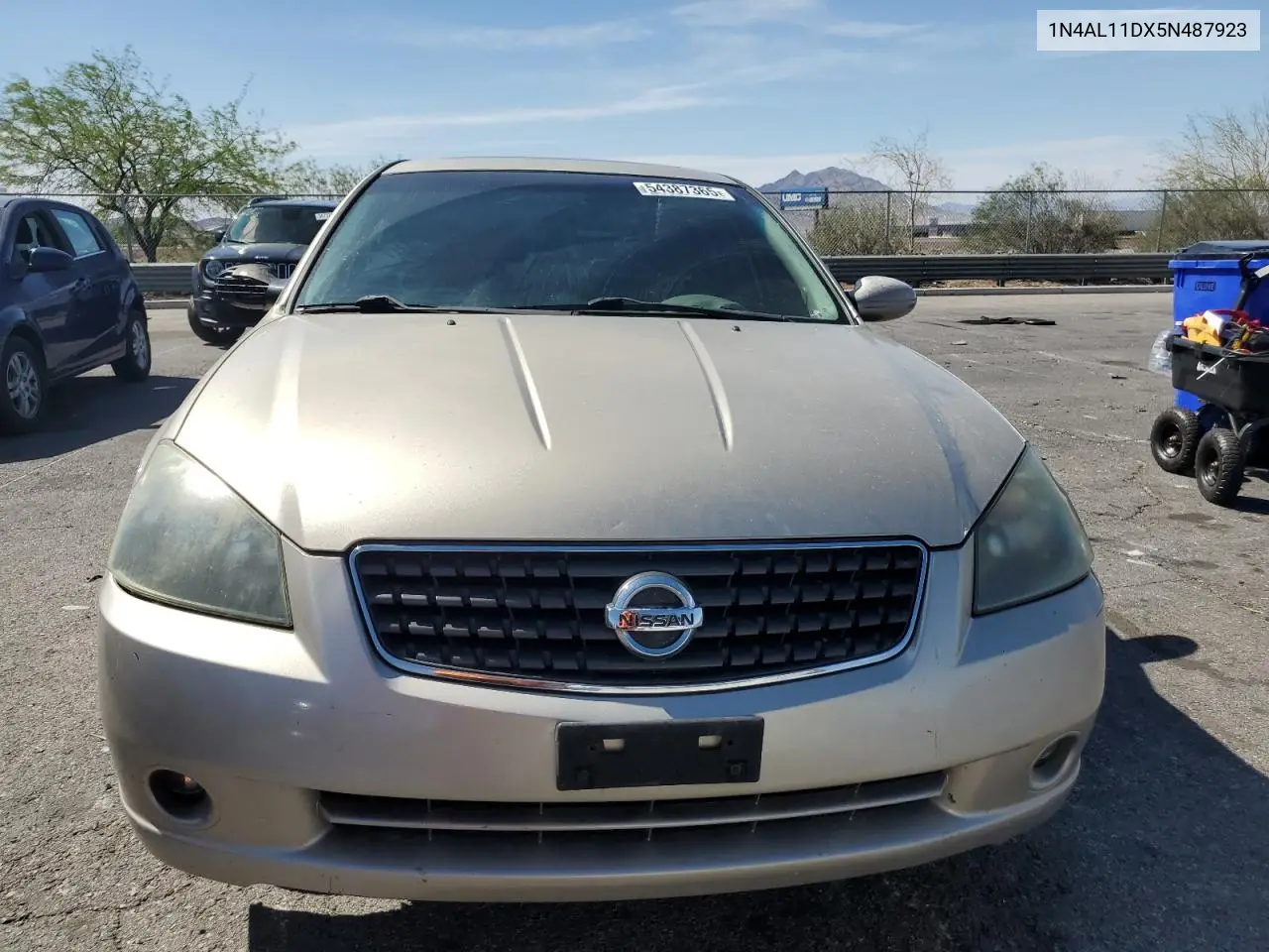 2005 Nissan Altima S VIN: 1N4AL11DX5N487923 Lot: 54387365