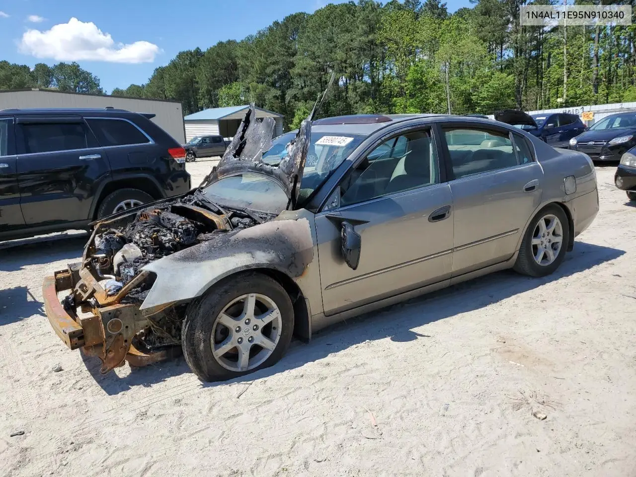 2005 Nissan Altima S VIN: 1N4AL11E95N910340 Lot: 55990745