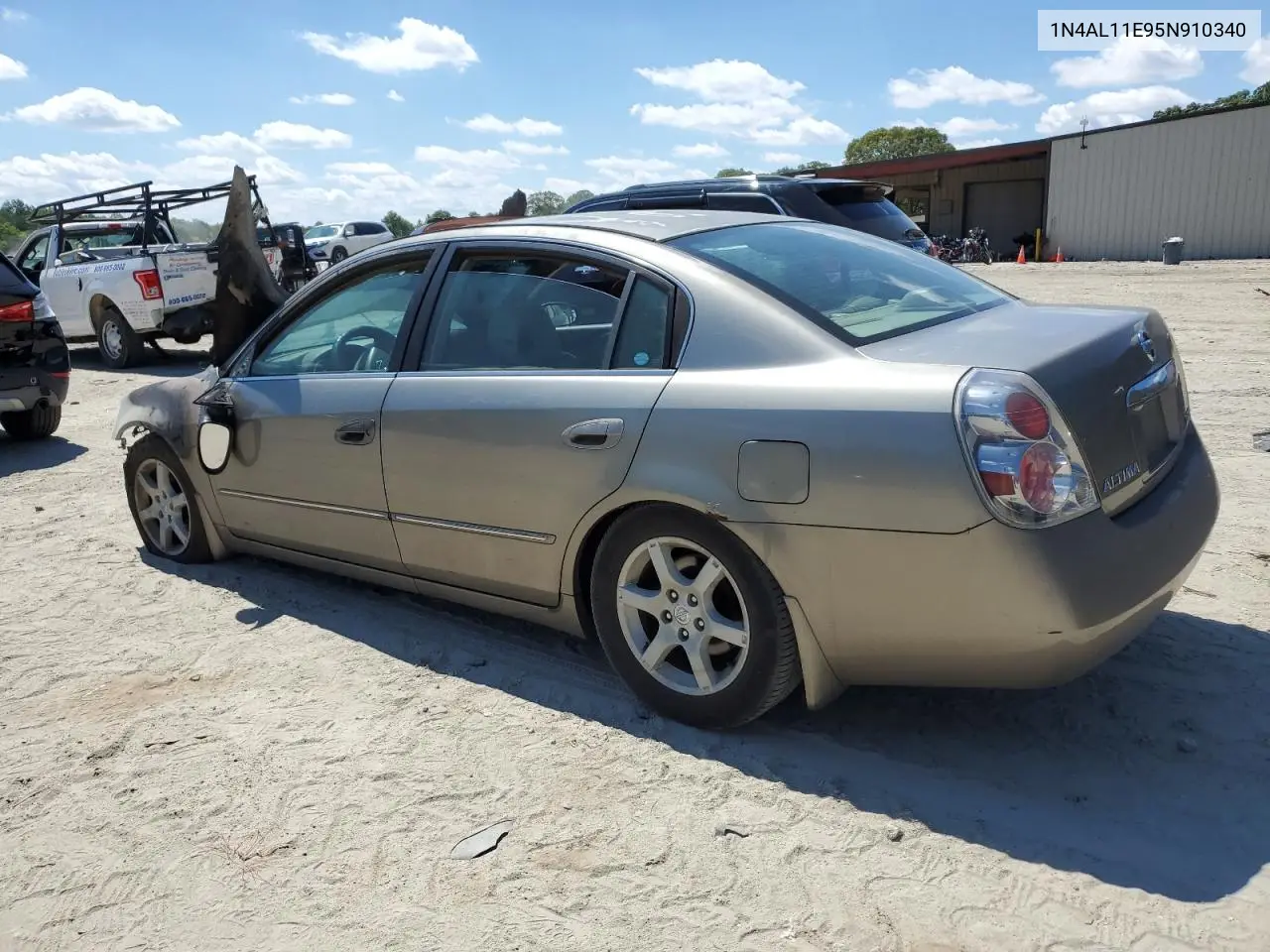 2005 Nissan Altima S VIN: 1N4AL11E95N910340 Lot: 55990745