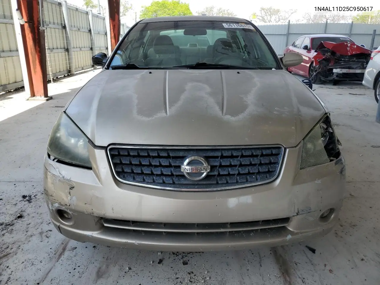 2005 Nissan Altima S VIN: 1N4AL11D25C950617 Lot: 56116845
