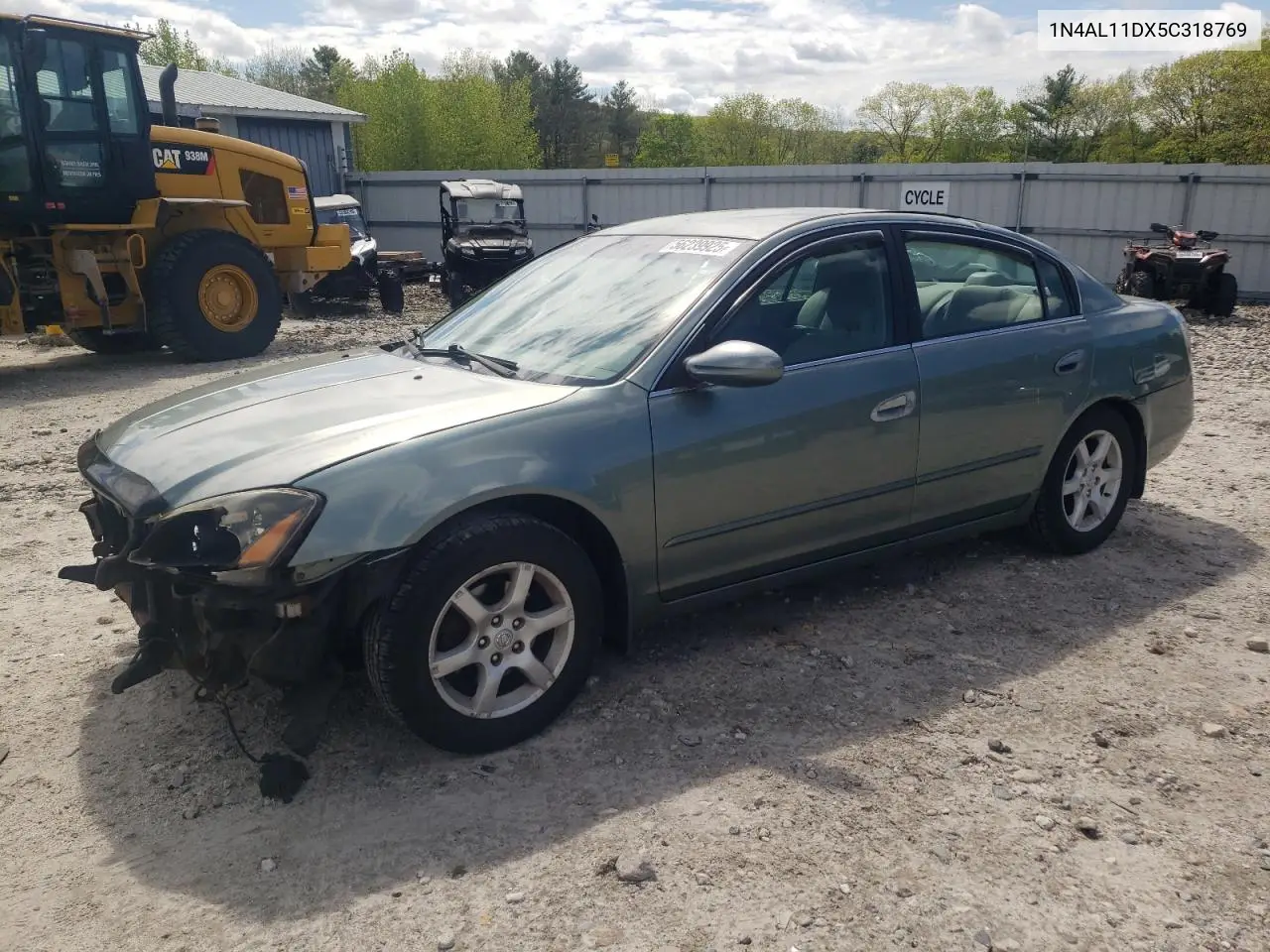 2005 Nissan Altima S VIN: 1N4AL11DX5C318769 Lot: 56239925