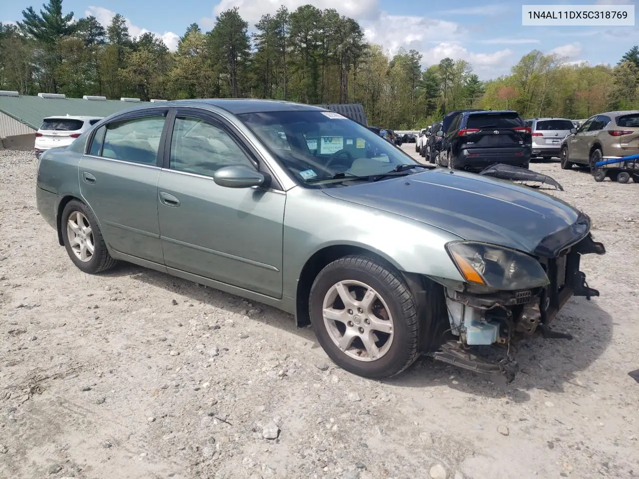 2005 Nissan Altima S VIN: 1N4AL11DX5C318769 Lot: 56239925