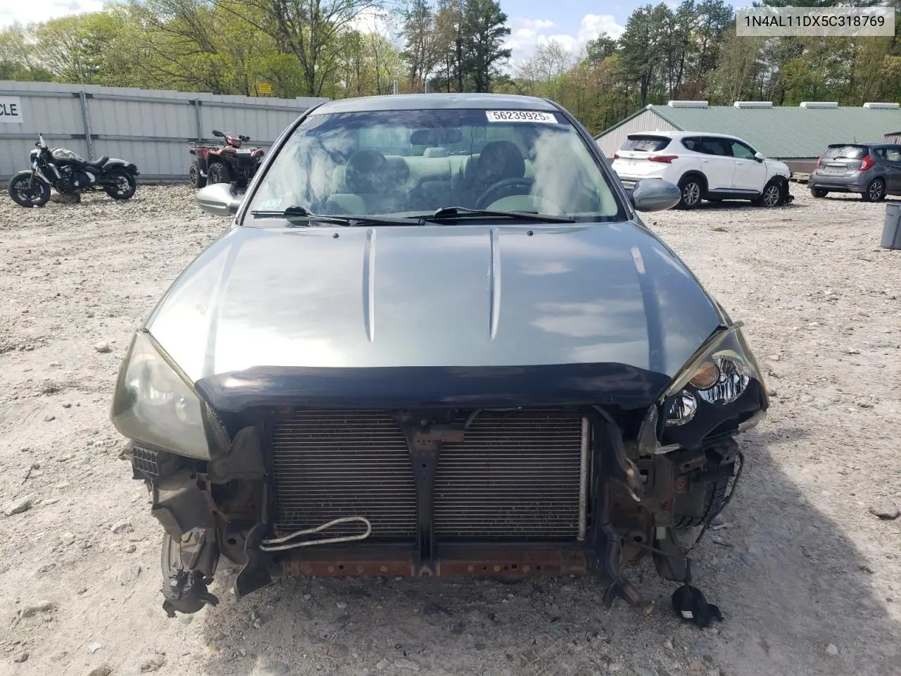 2005 Nissan Altima S VIN: 1N4AL11DX5C318769 Lot: 56239925