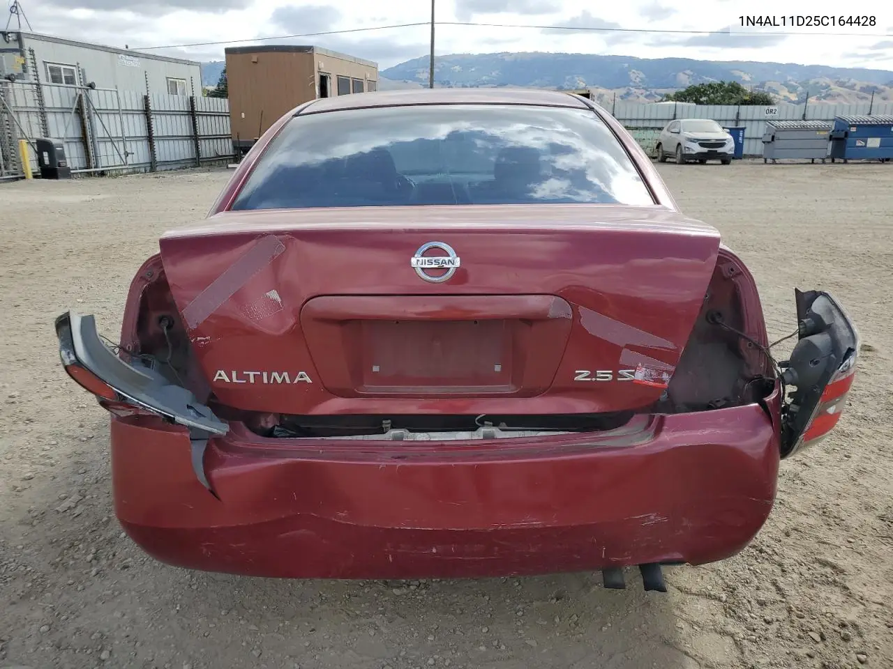 2005 Nissan Altima S VIN: 1N4AL11D25C164428 Lot: 56904475