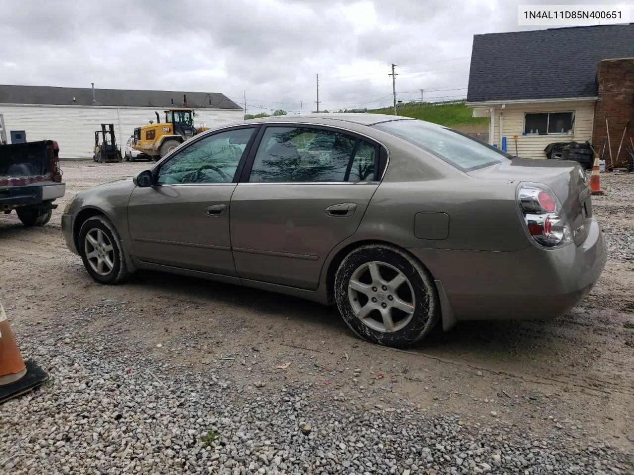 2005 Nissan Altima S VIN: 1N4AL11D85N400651 Lot: 56985505