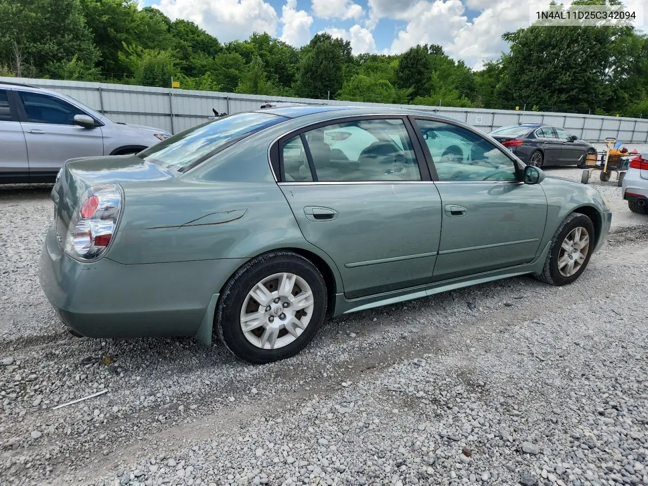 2005 Nissan Altima S VIN: 1N4AL11D25C342094 Lot: 60239775