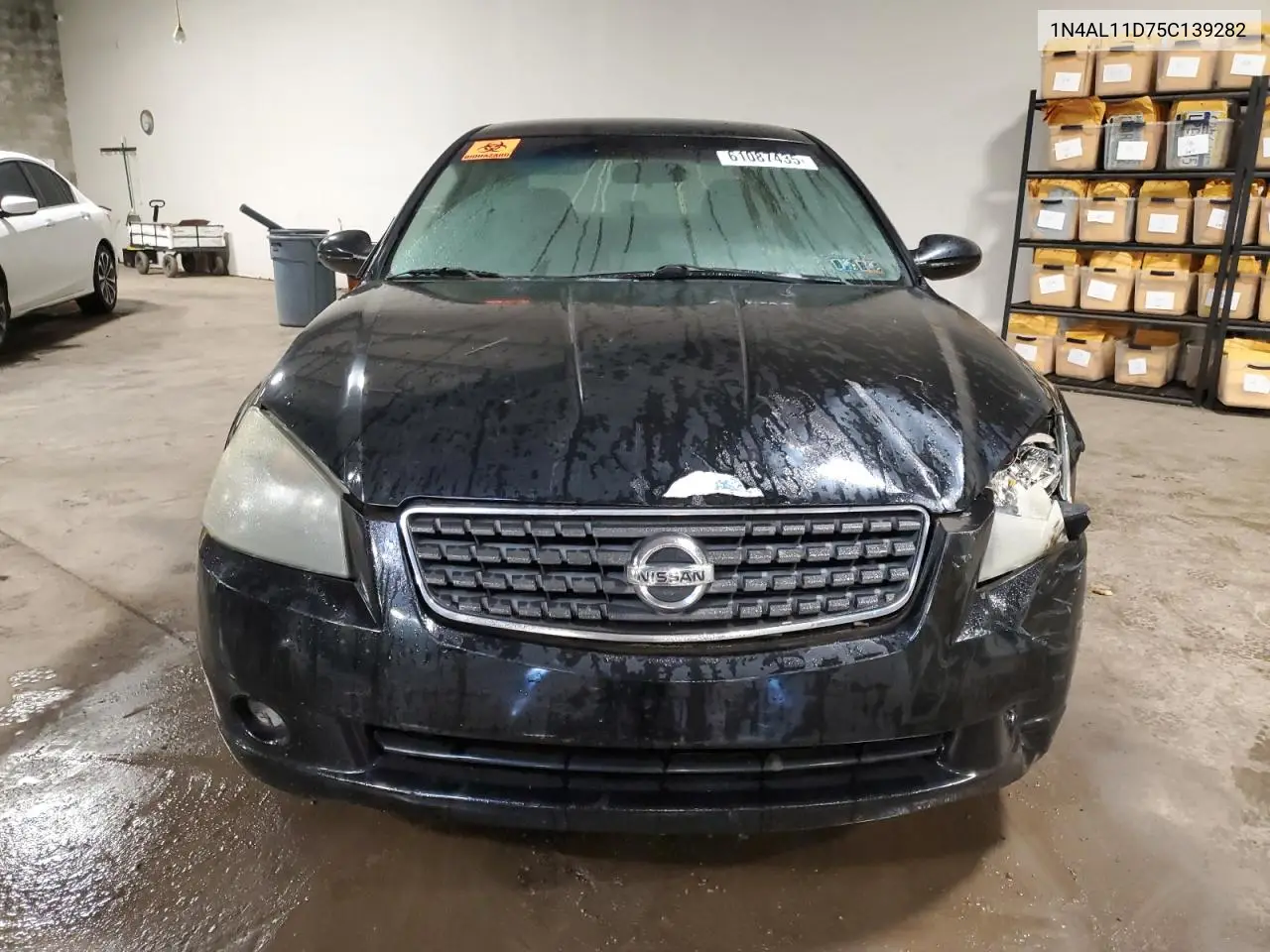 2005 Nissan Altima S VIN: 1N4AL11D75C139282 Lot: 61087435