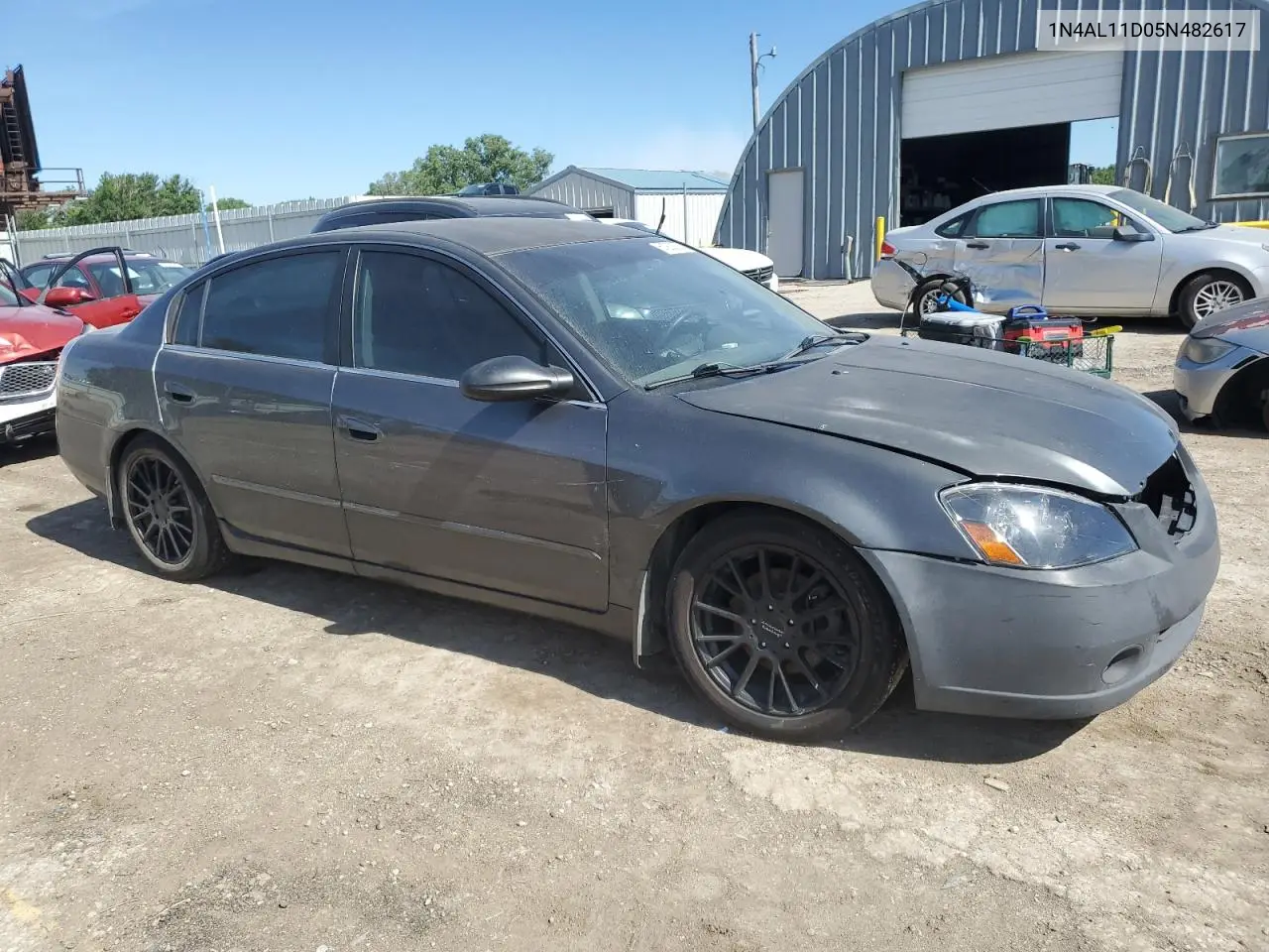 2005 Nissan Altima S VIN: 1N4AL11D05N482617 Lot: 61933035