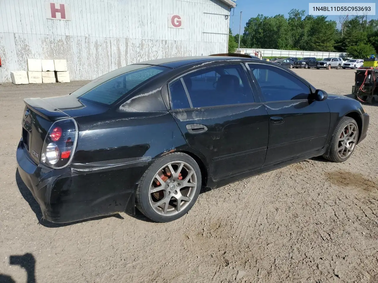 2005 Nissan Altima Se VIN: 1N4BL11D55C953693 Lot: 62085945