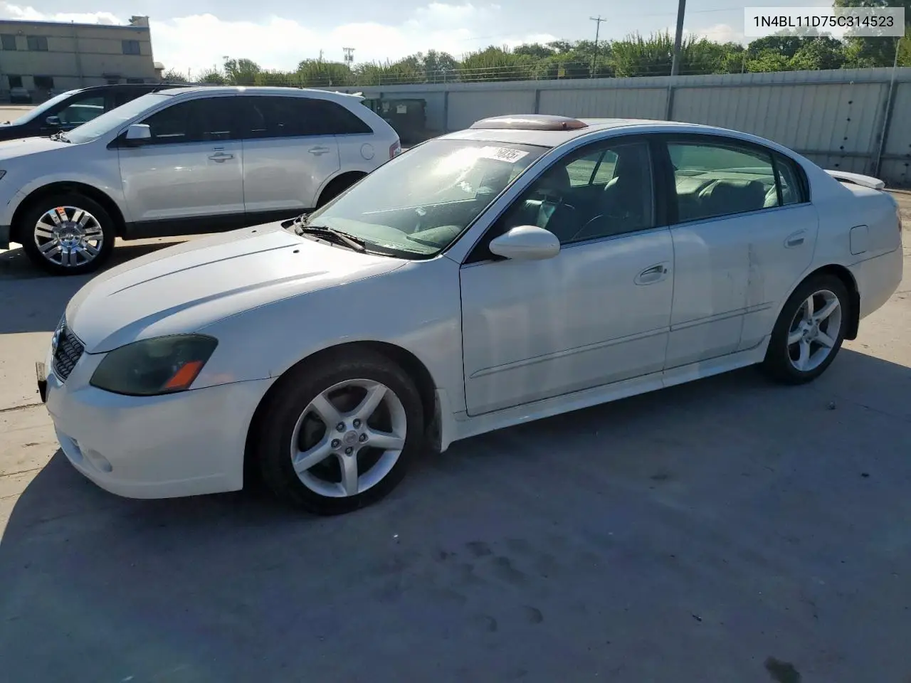 2005 Nissan Altima Se VIN: 1N4BL11D75C314523 Lot: 62086035