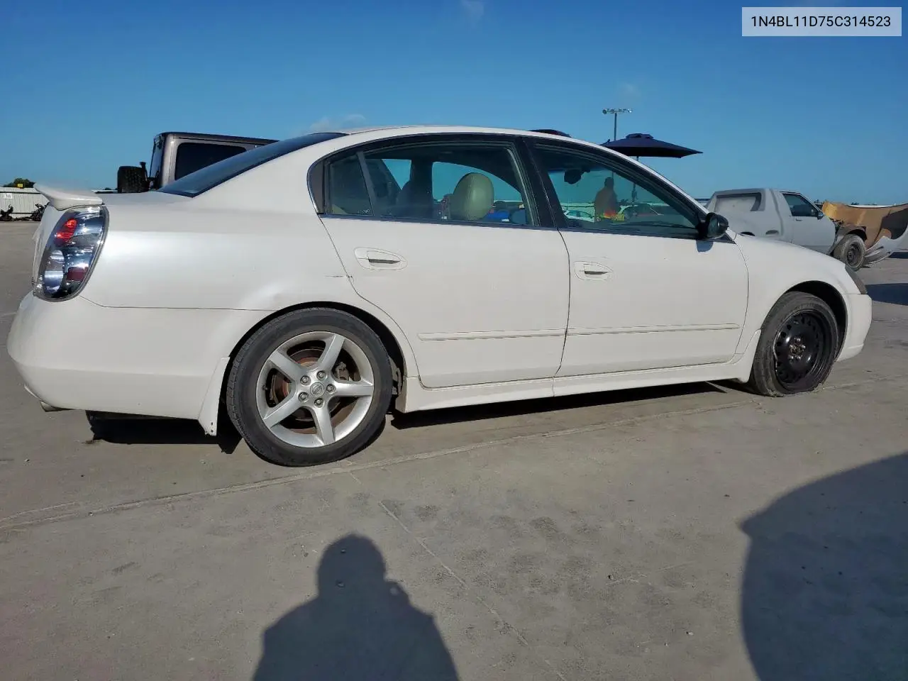 2005 Nissan Altima Se VIN: 1N4BL11D75C314523 Lot: 62086035