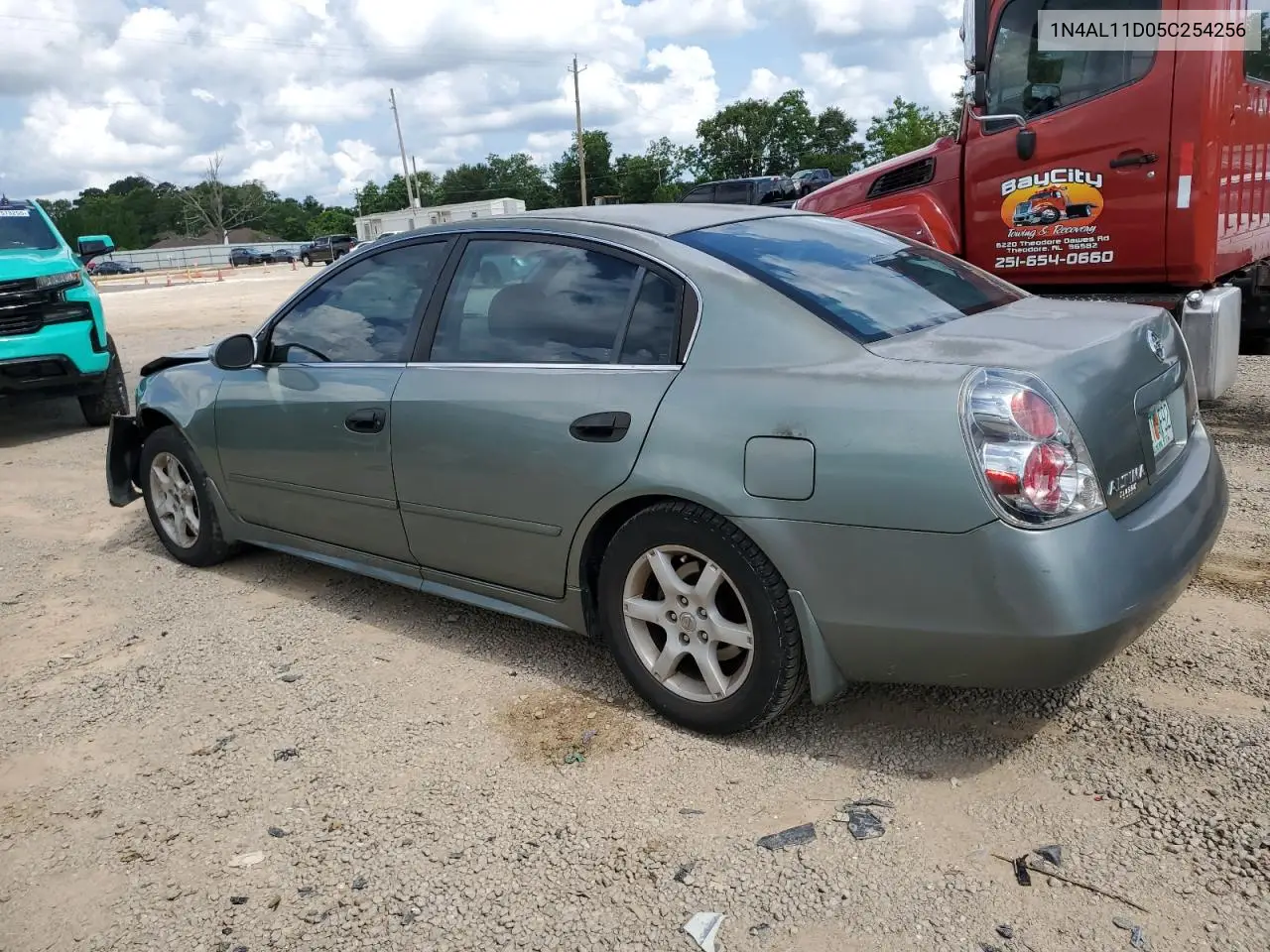 2005 Nissan Altima S VIN: 1N4AL11D05C254256 Lot: 62143145