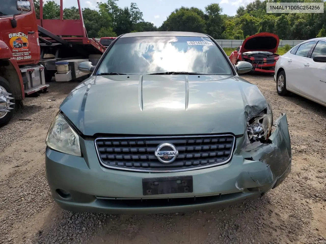 2005 Nissan Altima S VIN: 1N4AL11D05C254256 Lot: 62143145