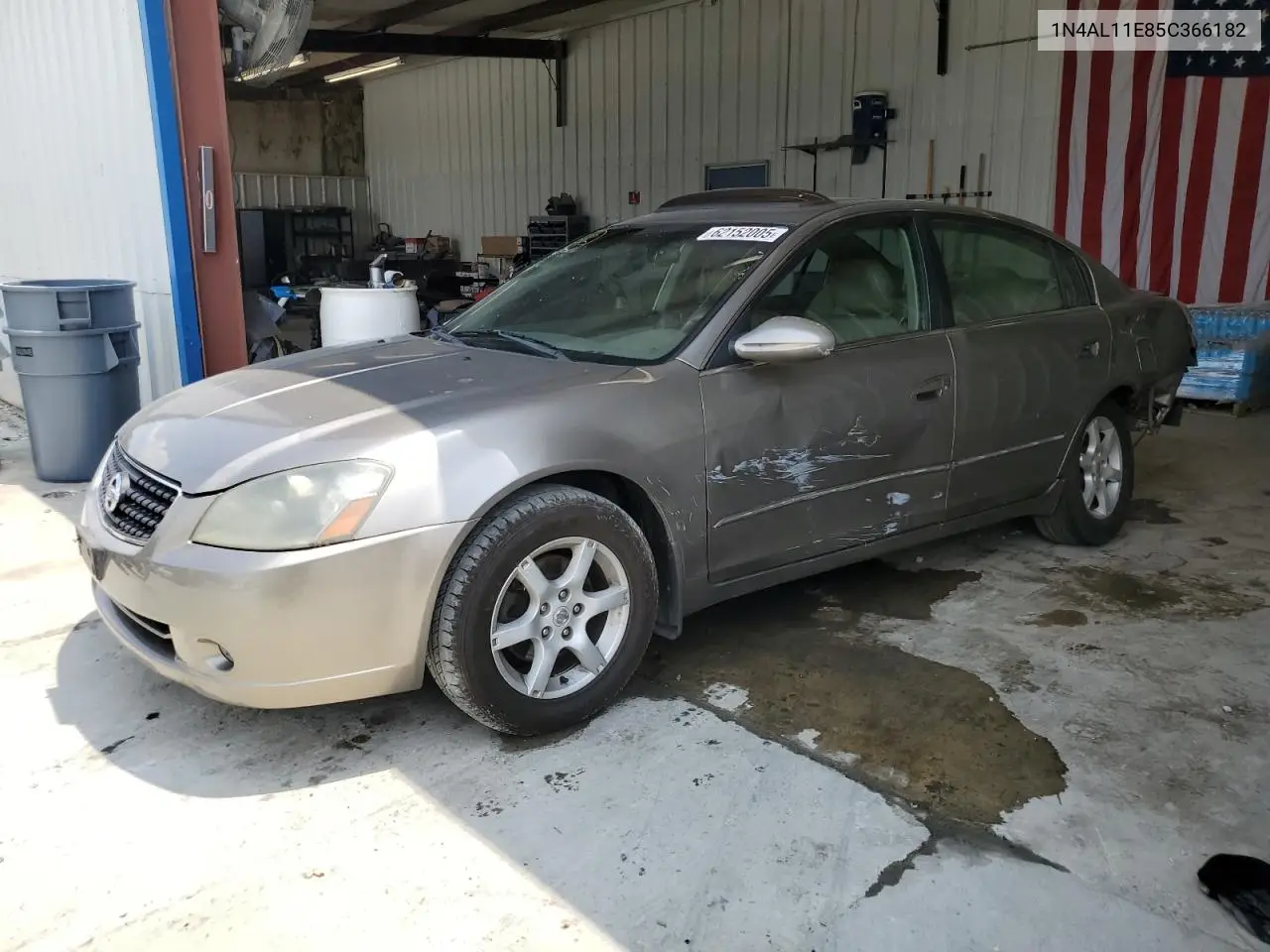 2005 Nissan Altima S VIN: 1N4AL11E85C366182 Lot: 62152005