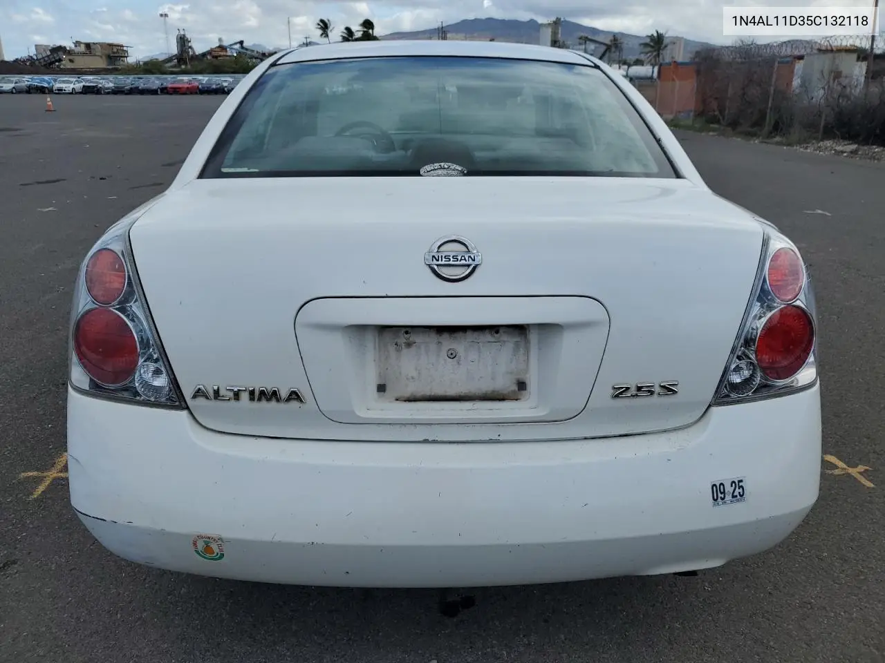 2005 Nissan Altima S VIN: 1N4AL11D35C132118 Lot: 62422855