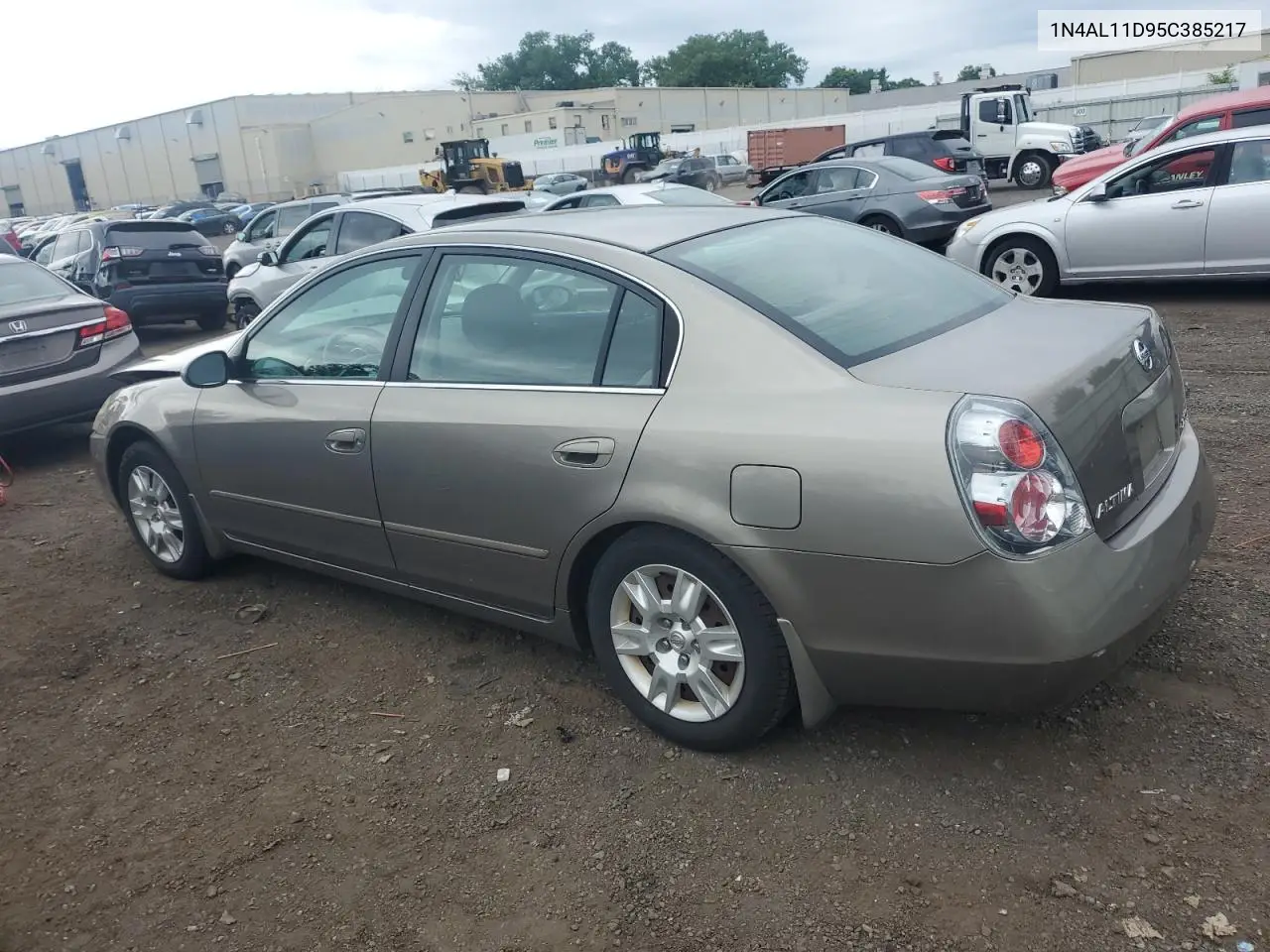 2005 Nissan Altima S VIN: 1N4AL11D95C385217 Lot: 62648815