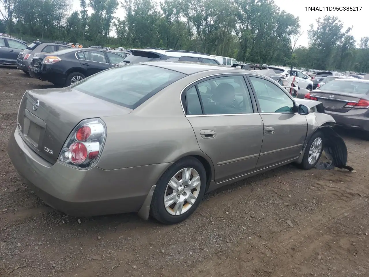 2005 Nissan Altima S VIN: 1N4AL11D95C385217 Lot: 62648815