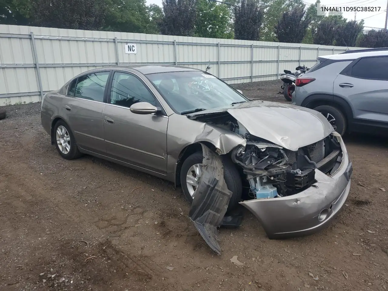2005 Nissan Altima S VIN: 1N4AL11D95C385217 Lot: 62648815