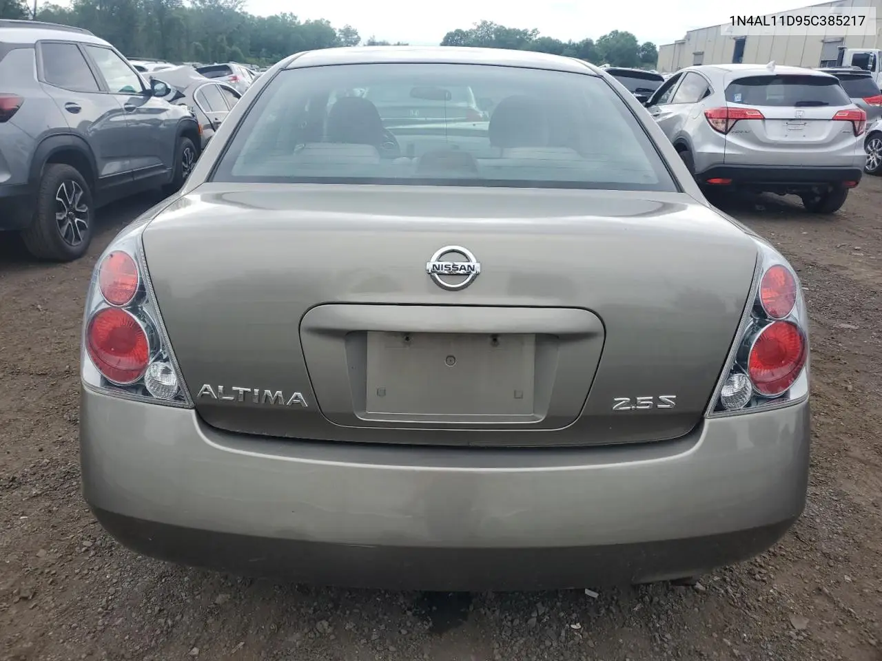 2005 Nissan Altima S VIN: 1N4AL11D95C385217 Lot: 62648815