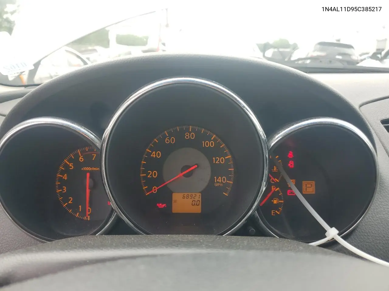 2005 Nissan Altima S VIN: 1N4AL11D95C385217 Lot: 62648815