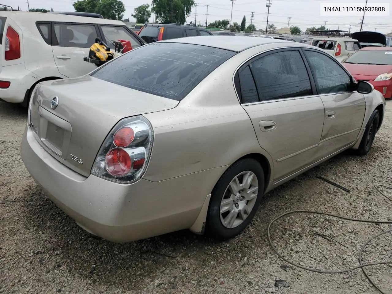 2005 Nissan Altima S VIN: 1N4AL11D15N932808 Lot: 62699345