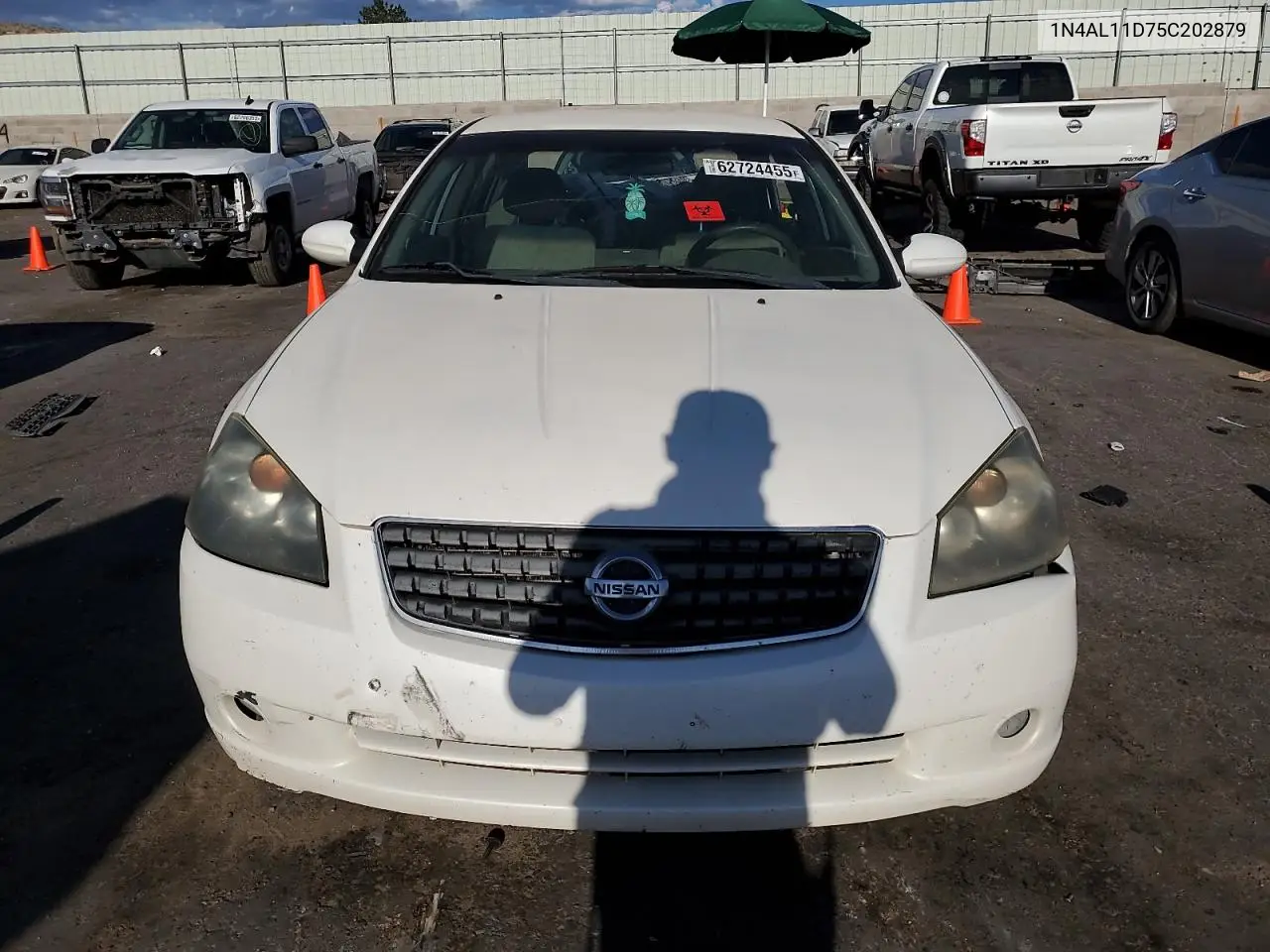 2005 Nissan Altima S VIN: 1N4AL11D75C202879 Lot: 62724455