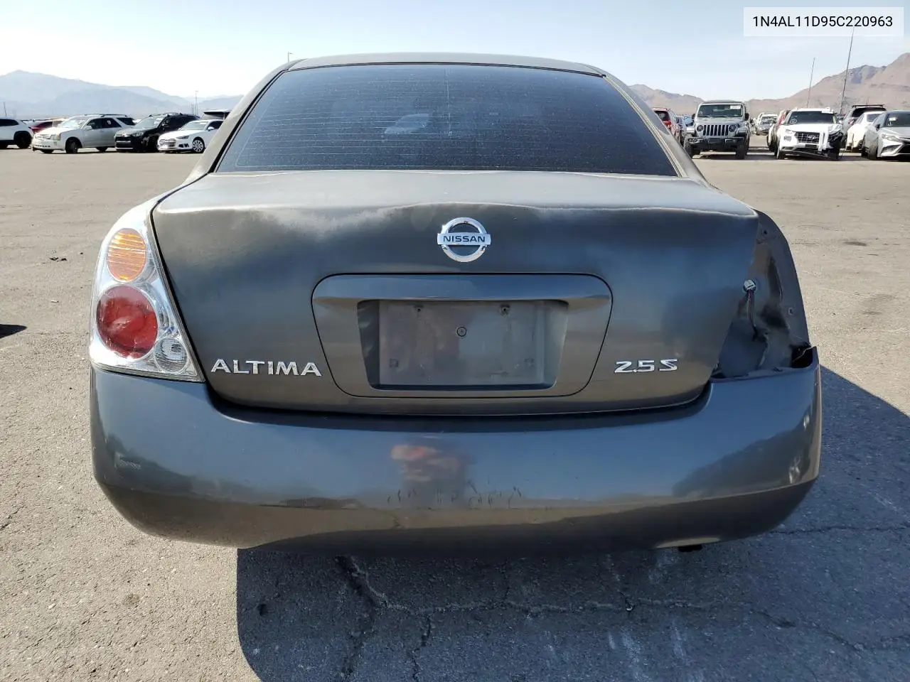 2005 Nissan Altima S VIN: 1N4AL11D95C220963 Lot: 62789485