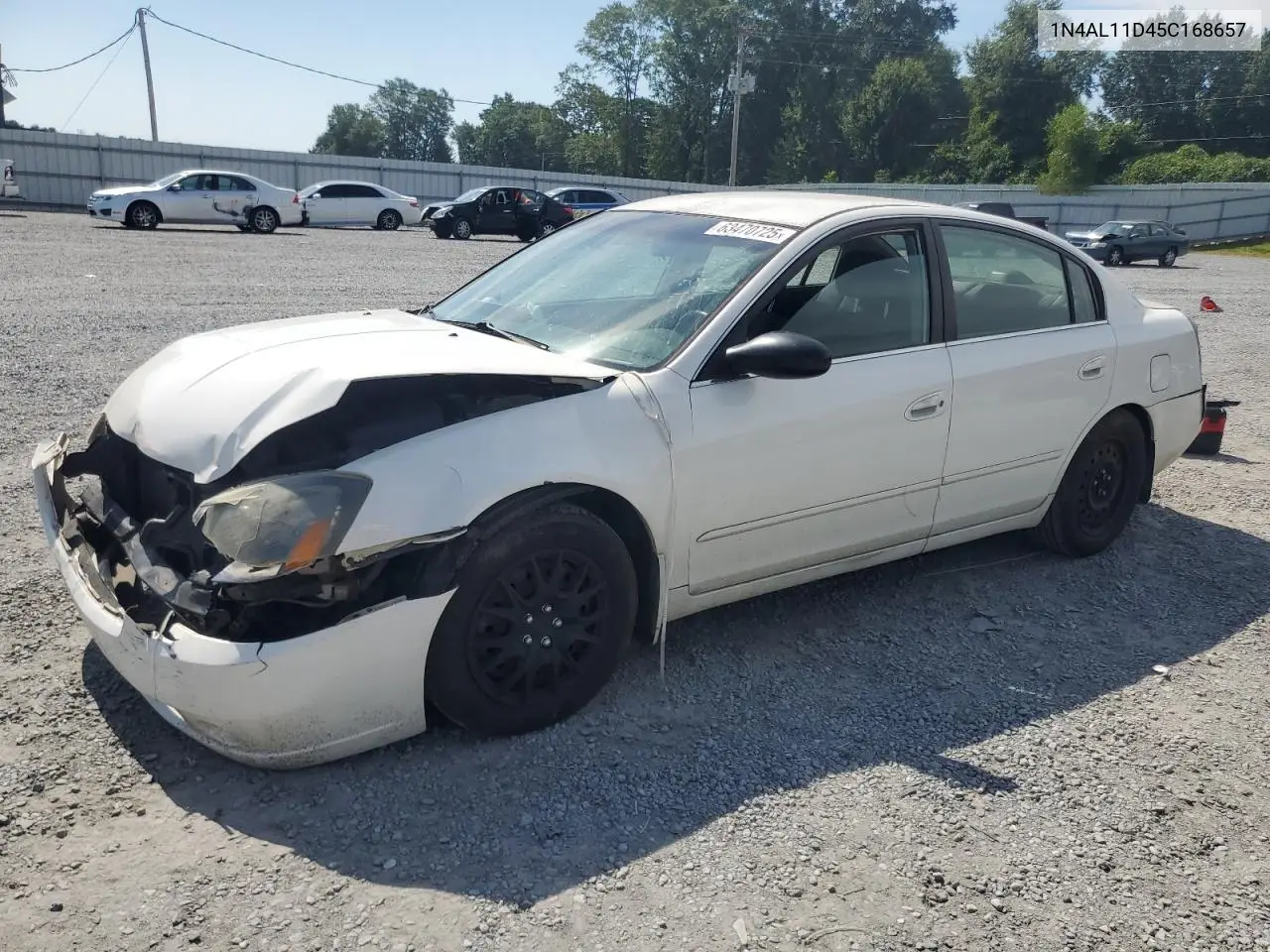 2005 Nissan Altima S VIN: 1N4AL11D45C168657 Lot: 63470725