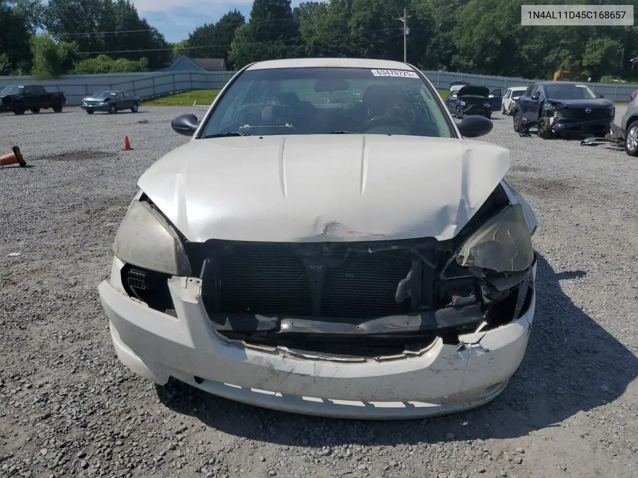 2005 Nissan Altima S VIN: 1N4AL11D45C168657 Lot: 63470725