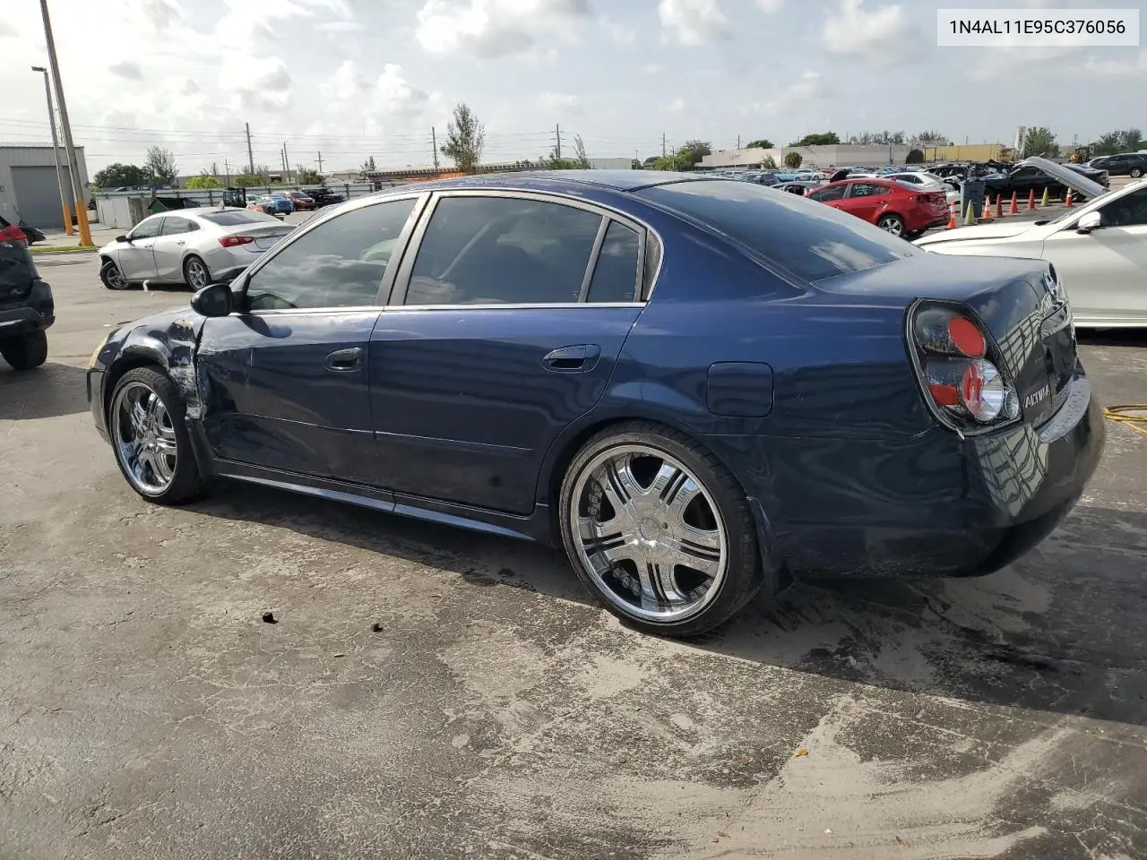 2005 Nissan Altima S VIN: 1N4AL11E95C376056 Lot: 63537025