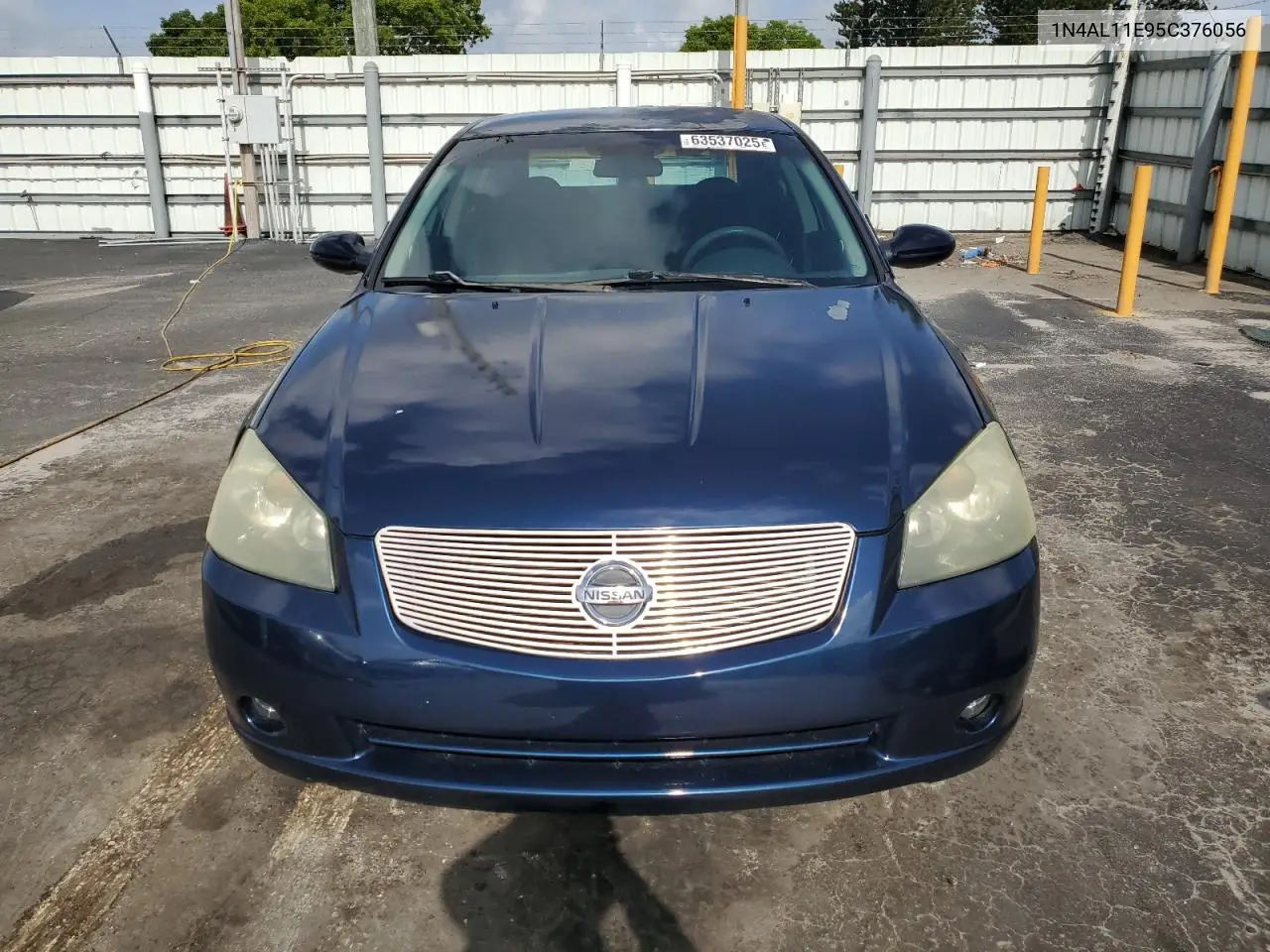 2005 Nissan Altima S VIN: 1N4AL11E95C376056 Lot: 63537025
