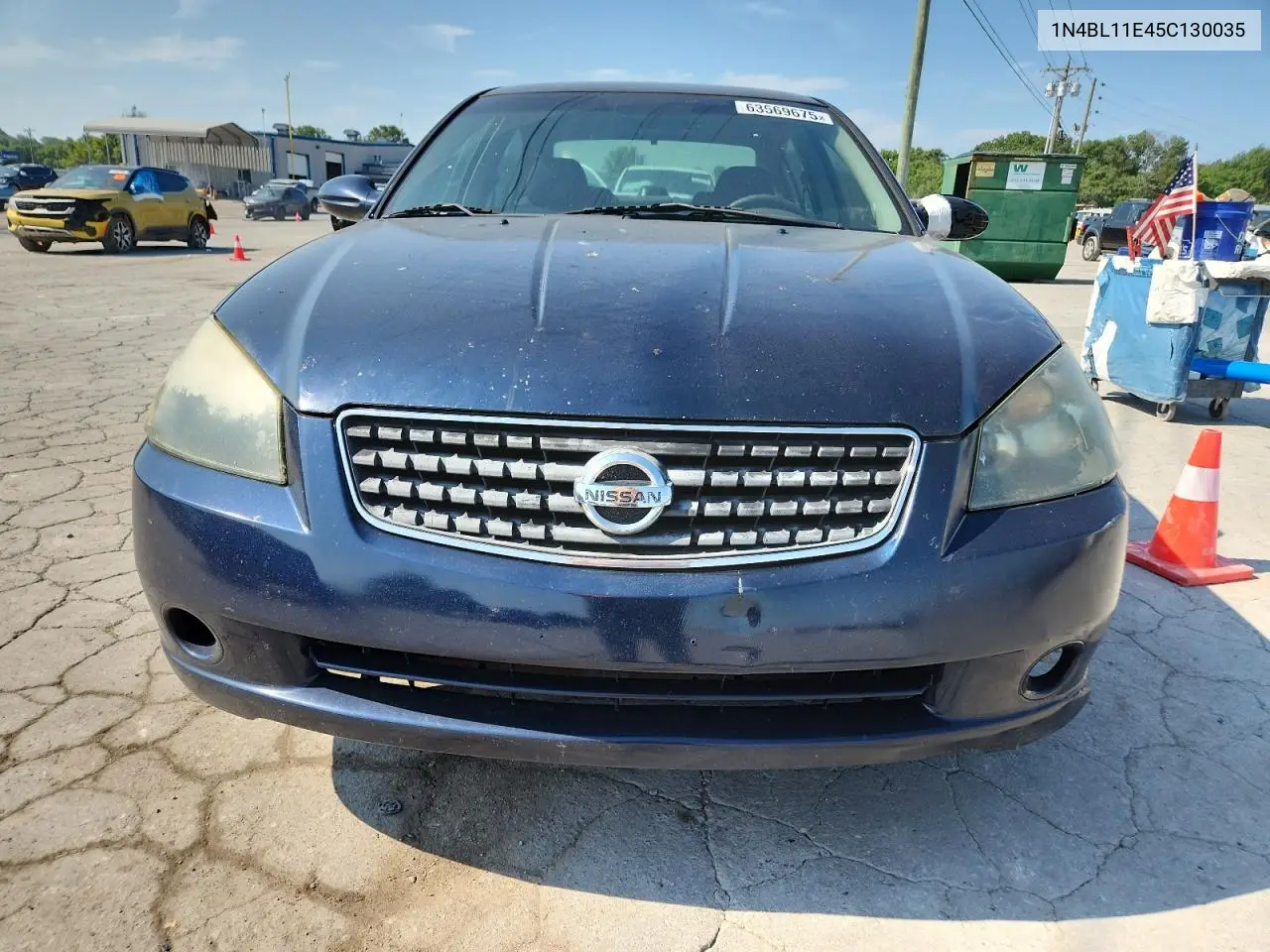 2005 Nissan Altima Se VIN: 1N4BL11E45C130035 Lot: 63569675