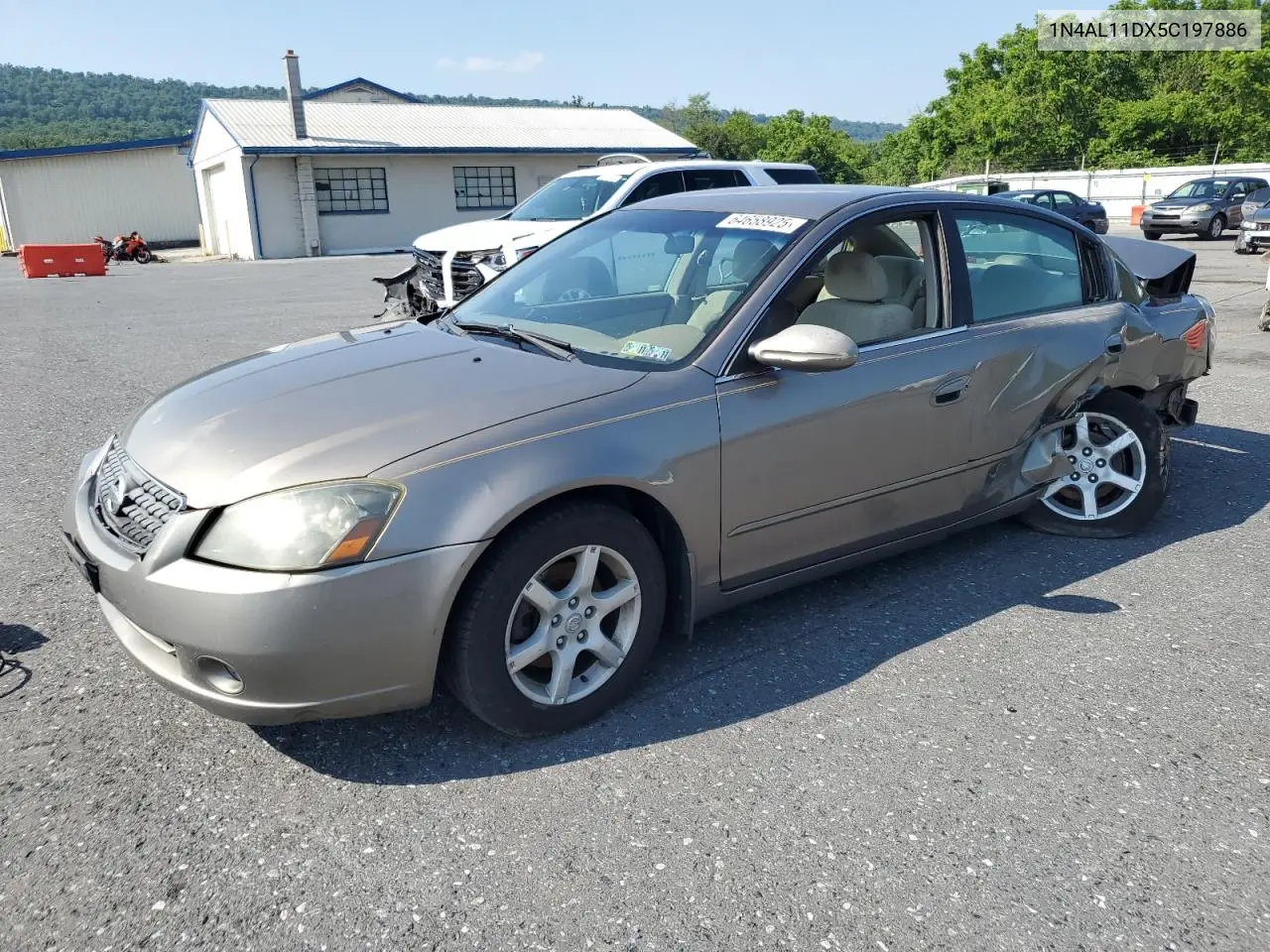 2005 Nissan Altima S VIN: 1N4AL11DX5C197886 Lot: 64658925