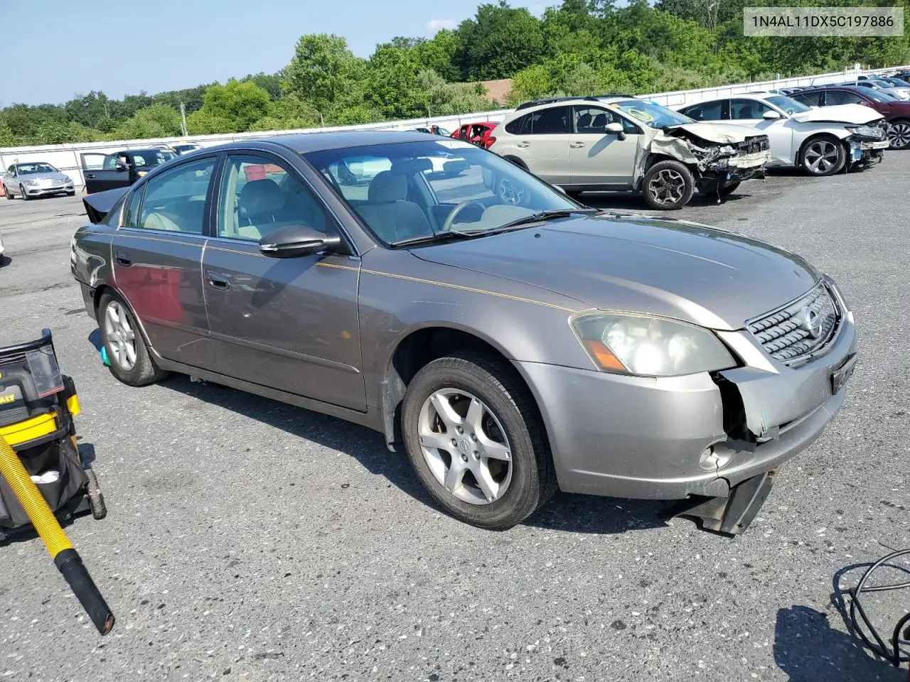2005 Nissan Altima S VIN: 1N4AL11DX5C197886 Lot: 64658925