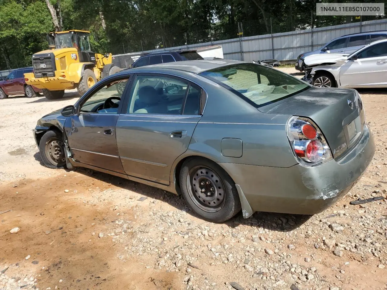 2005 Nissan Altima S VIN: 1N4AL11E85C107000 Lot: 65321995