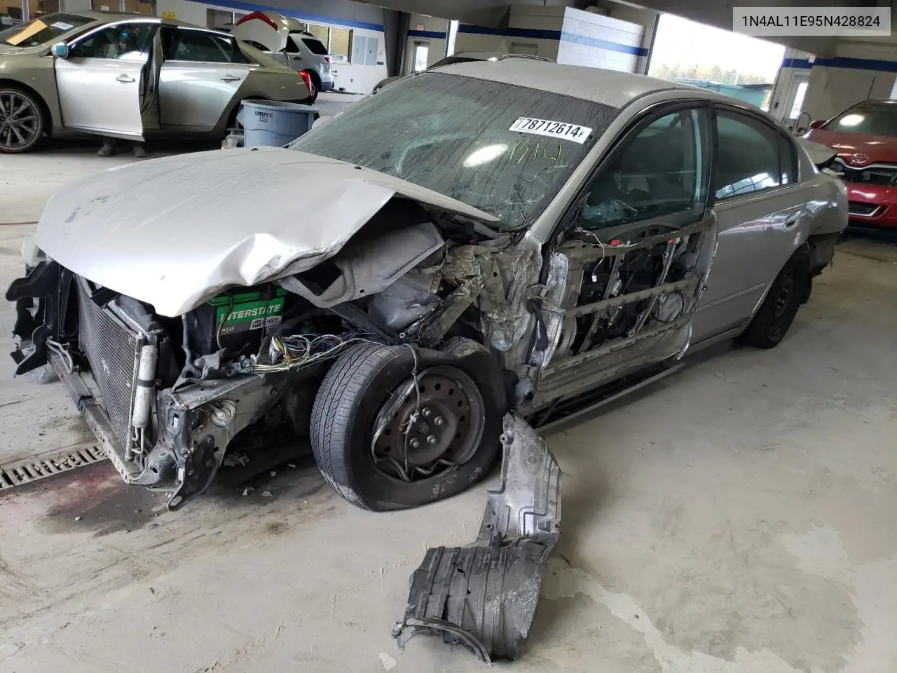 2005 Nissan Altima S VIN: 1N4AL11E95N428824 Lot: 78712614