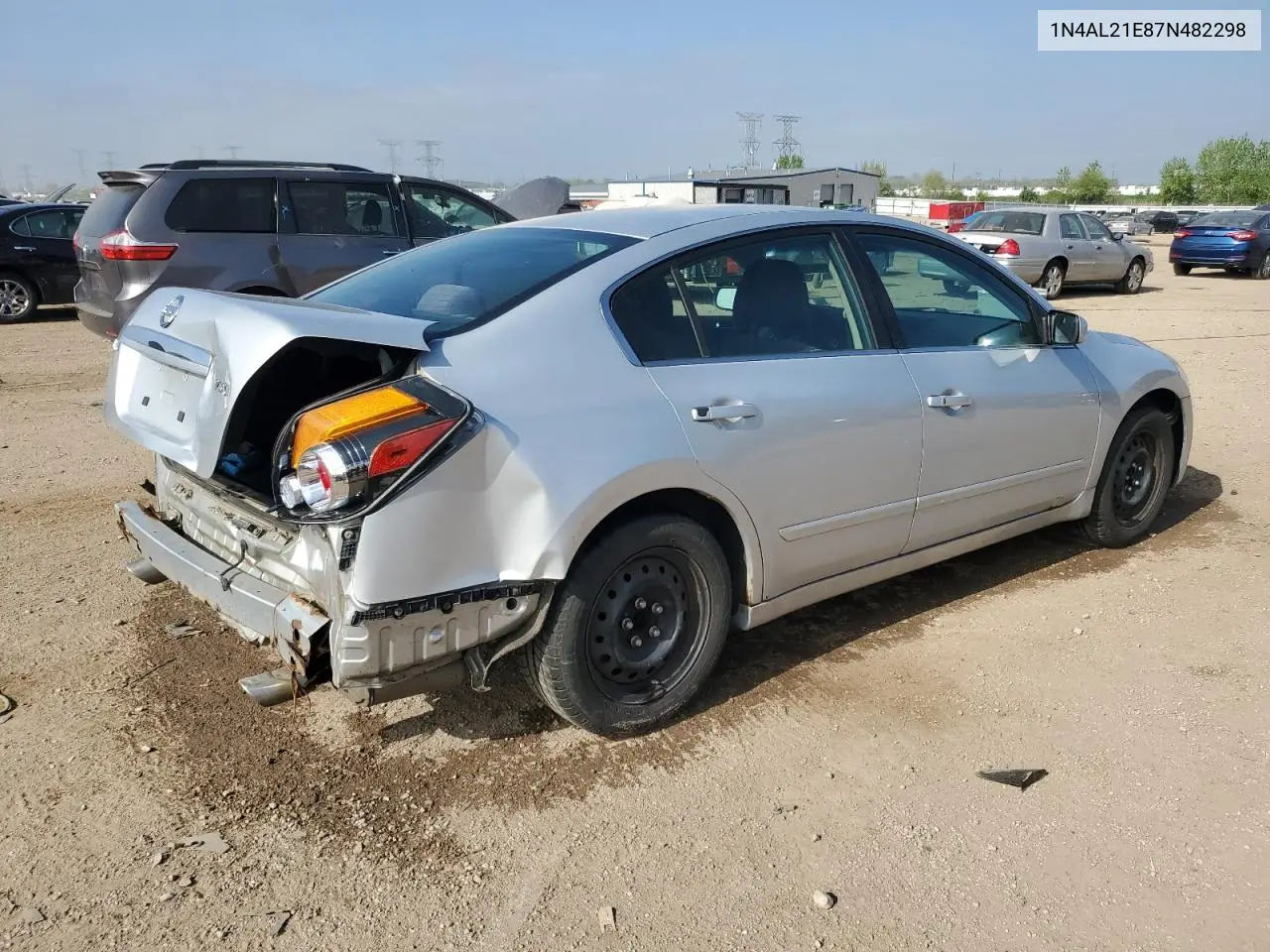 2007 Nissan Altima 2.5 VIN: 1N4AL21E87N482298 Lot: 56504495