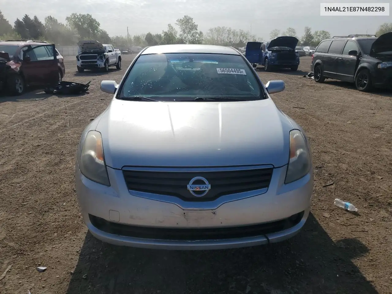 2007 Nissan Altima 2.5 VIN: 1N4AL21E87N482298 Lot: 56504495