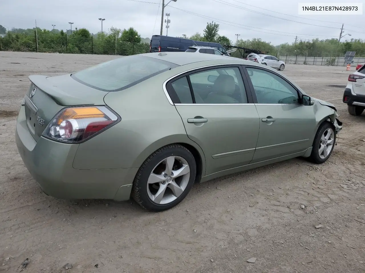 2007 Nissan Altima 3.5Se VIN: 1N4BL21E87N428973 Lot: 56655035