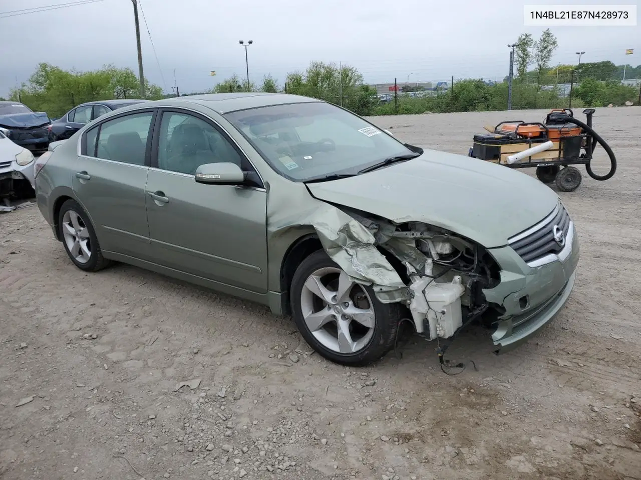 2007 Nissan Altima 3.5Se VIN: 1N4BL21E87N428973 Lot: 56655035