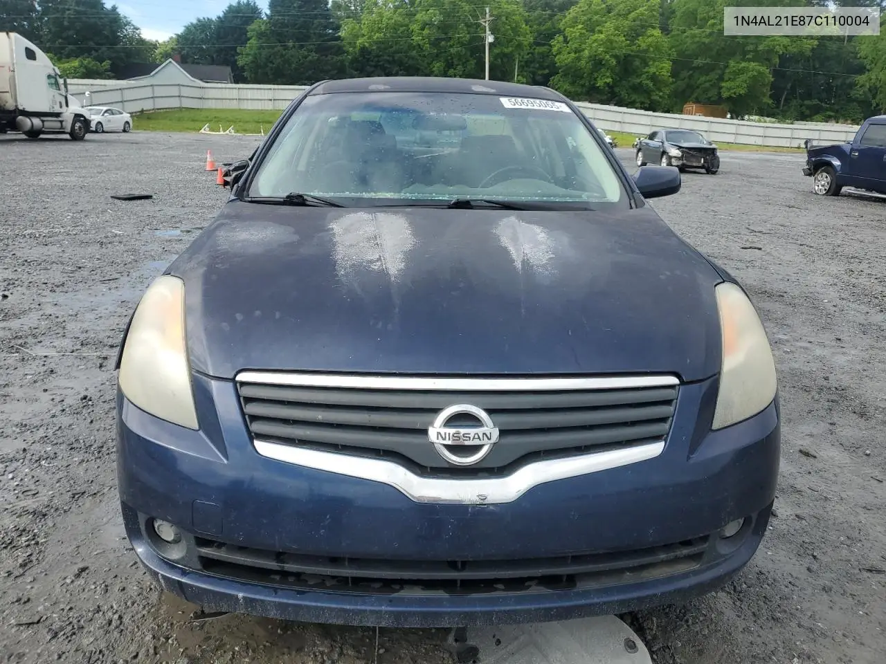2007 Nissan Altima 2.5 VIN: 1N4AL21E87C110004 Lot: 56695065