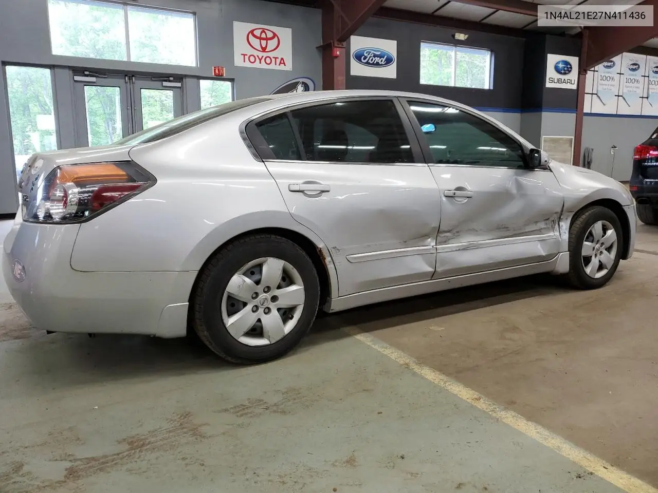 2007 Nissan Altima 2.5 VIN: 1N4AL21E27N411436 Lot: 56826735