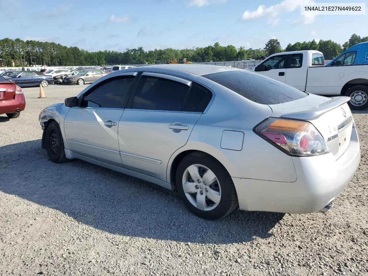 2007 Nissan Altima 2.5 VIN: 1N4AL21E27N449622 Lot: 62105365
