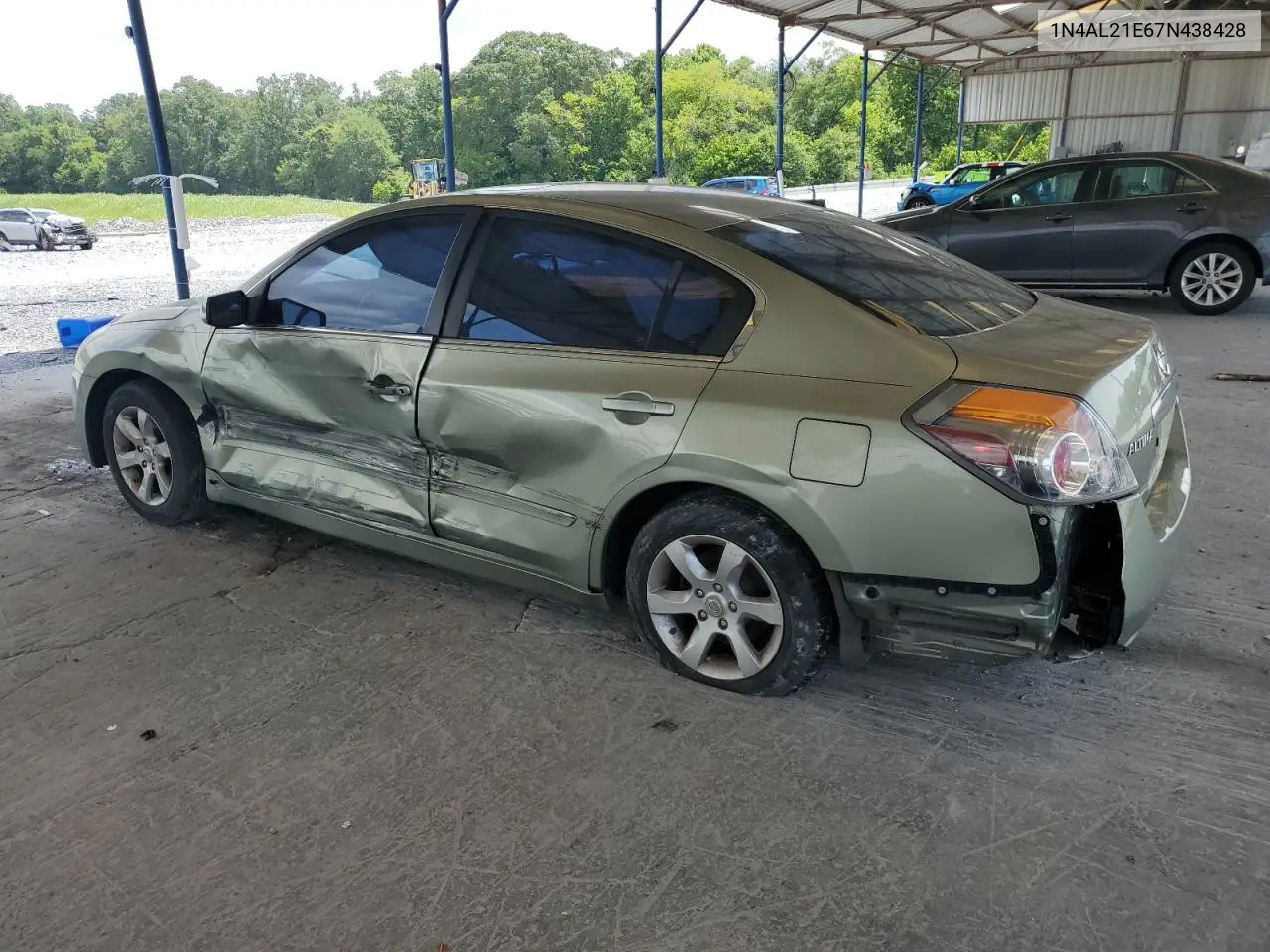 2007 Nissan Altima 2.5 VIN: 1N4AL21E67N438428 Lot: 62825455