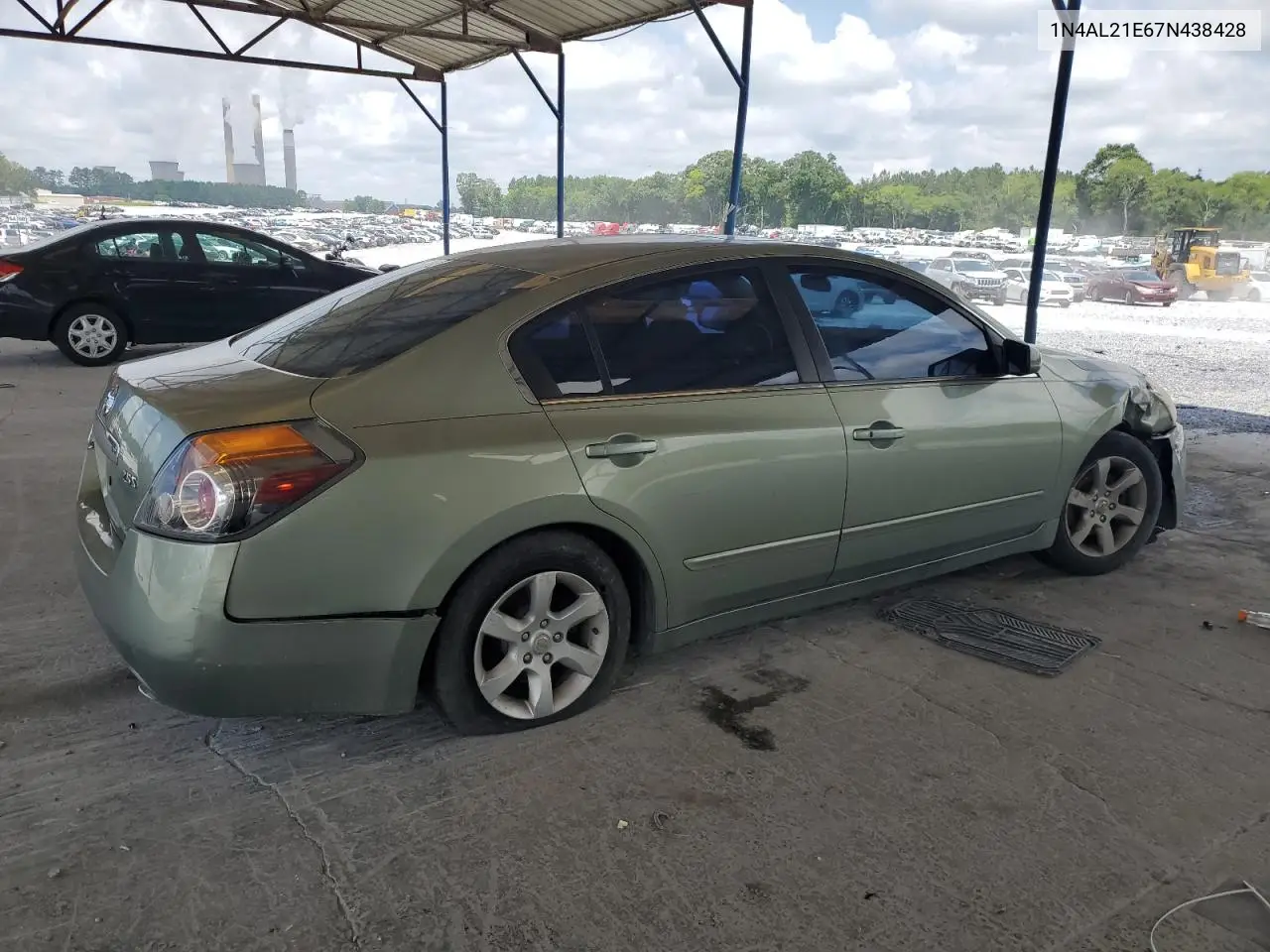 2007 Nissan Altima 2.5 VIN: 1N4AL21E67N438428 Lot: 62825455
