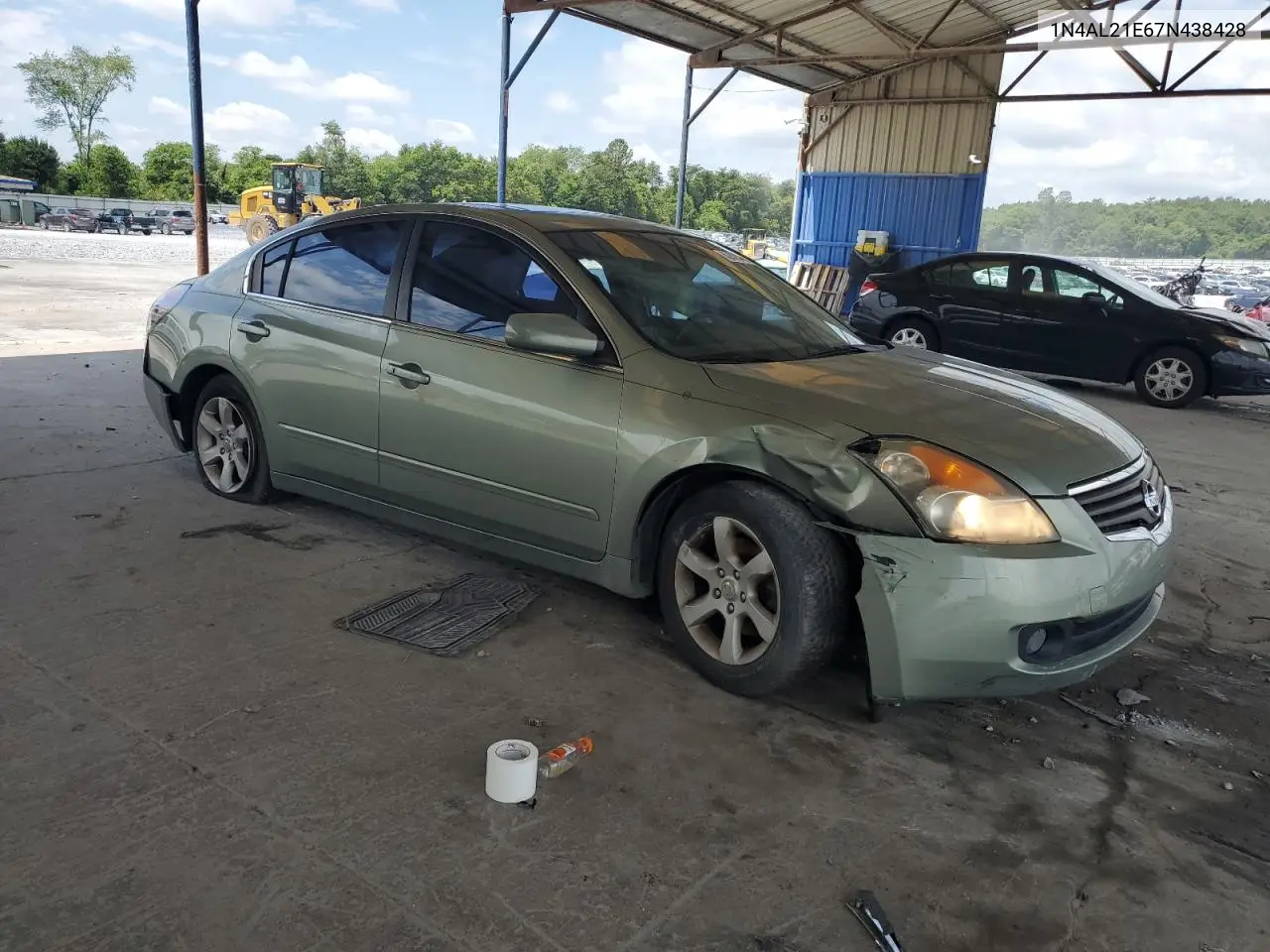 2007 Nissan Altima 2.5 VIN: 1N4AL21E67N438428 Lot: 62825455