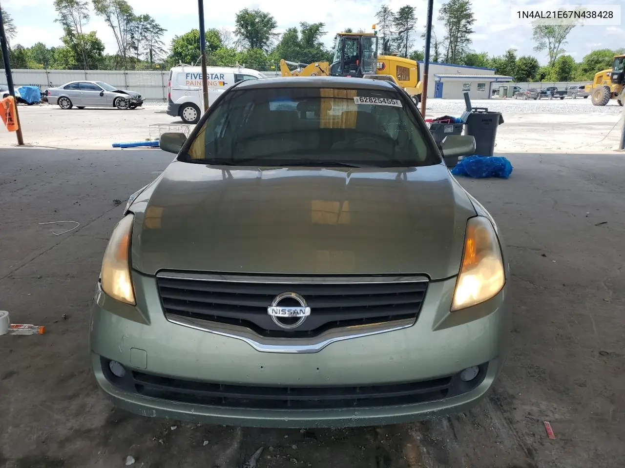 2007 Nissan Altima 2.5 VIN: 1N4AL21E67N438428 Lot: 62825455