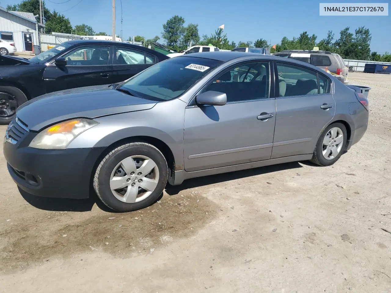 2007 Nissan Altima 2.5 VIN: 1N4AL21E37C172670 Lot: 63144965