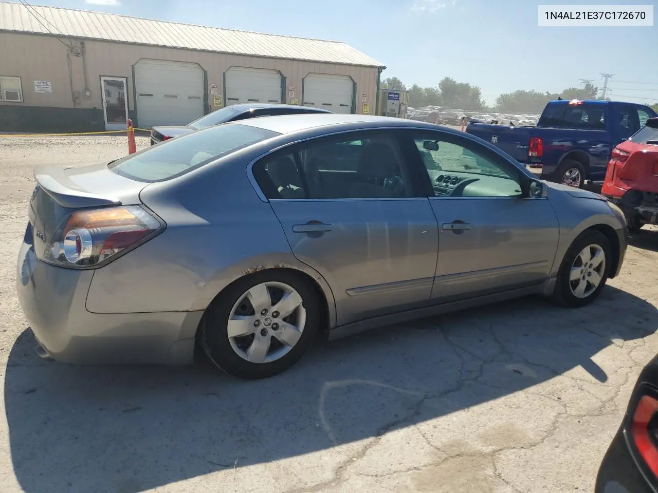 2007 Nissan Altima 2.5 VIN: 1N4AL21E37C172670 Lot: 63144965