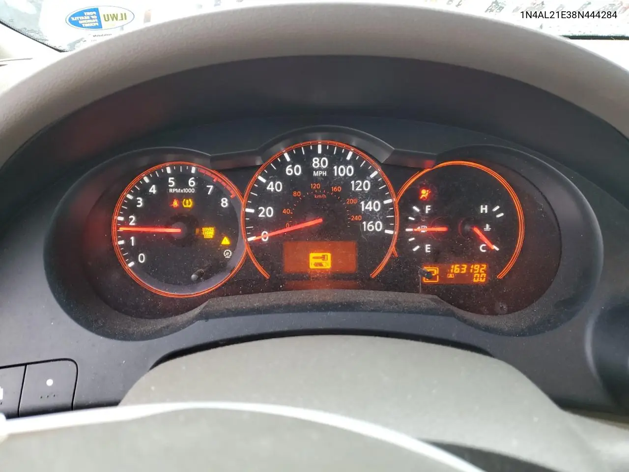 2008 Nissan Altima 2.5 VIN: 1N4AL21E38N444284 Lot: 51339755